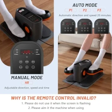 Portable & Quiet Ellipse Leg Exerciser for Seniors