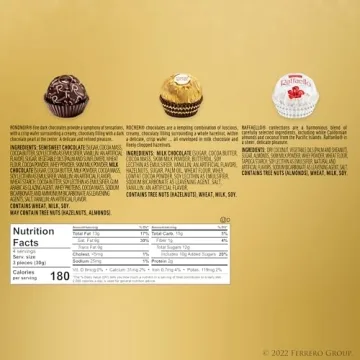 Ferrero Rocher Gift Box - 12 Gourmet Chocolates