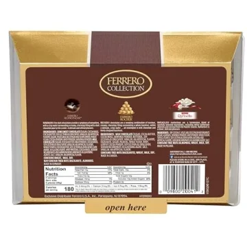 Ferrero Rocher Gift Box - 12 Gourmet Chocolates