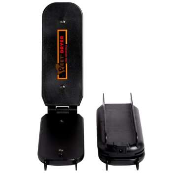 PEET, GO! Portable 2-Shoe Dryer, Electric Boot Dryer with Vehicle Power Adapter, Dryer for Work Boots, Sneakers, Ski Boots Cleats, Athletic Shoes