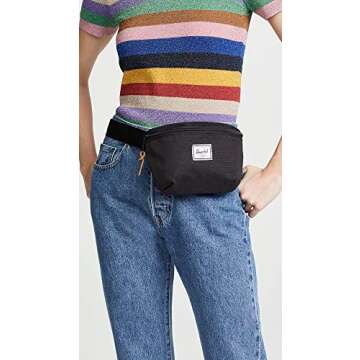 Herschel Fourteen Waist Pack, Black, 1.0L
