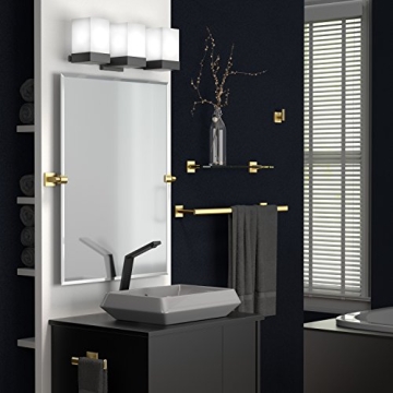 Gatco 24" Towel Bar in Brushed Brass for Bathrooms