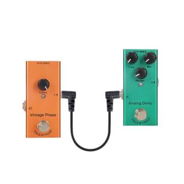 6 Pack Guitar Patch Cables for High Fidelity Audio