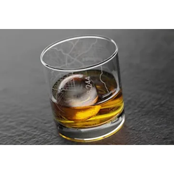 Unique Engraved Los Angeles Rocks Glass for Whiskey Lovers
