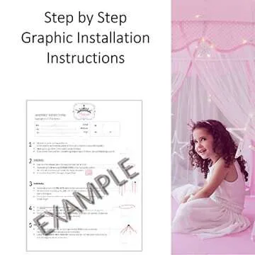 Princess Castle Tent with Star Lights for Girls - Imaginative Fun