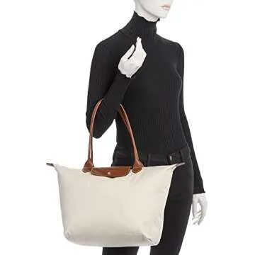 Longchamp Large Le Pliage Nylon Tote Shoulder Bag