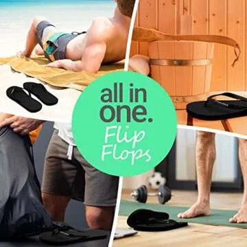 Shower Shoez Flip Flops: Non-Slip & Quick-Drying Comfort