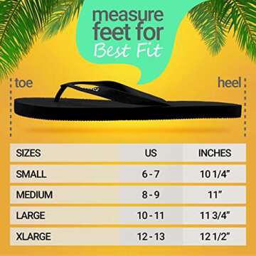 Shower Shoez Flip Flops: Non-Slip & Quick-Drying Comfort