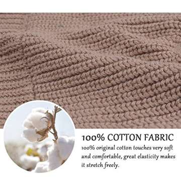 Simple Knitted Baby Beanie Hip-Hop Boys Winter Hat Toddler Kids Bonnet for Girls 0-5Y (Black+Khaki+Gray, S)