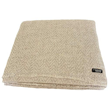 Luxurious Himalayan Cashmere Throw - Handcrafted Comfort