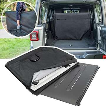 Freedom Panel Hard Top Storage Bag with Handle for 2007-2024 Jeep Wrangler JK JKU JL JLU Sports Saha...