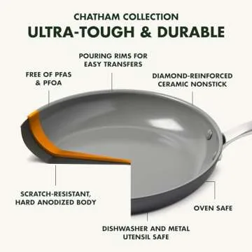 GreenPan Chatham 10" 12" Nonstick Skillet Set Review