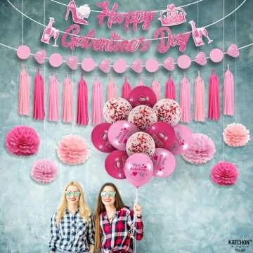 KatchOn Galentines Day Decorations Kit - 27 Pieces