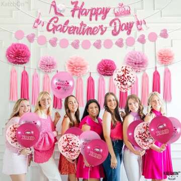 KatchOn Galentines Day Decorations Kit - 27 Pieces