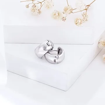 Stylish Gold Huggie Hoops - Lightweight and Hypoallergenic