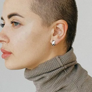 Stylish Gold Huggie Hoops - Lightweight and Hypoallergenic