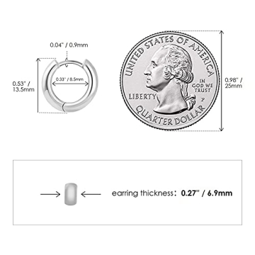 Stylish Gold Huggie Hoops - Lightweight and Hypoallergenic