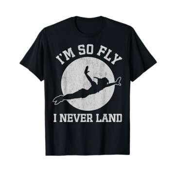 Disney Peter Pan So Fly Moon Silhouette T-Shirt - All Ages