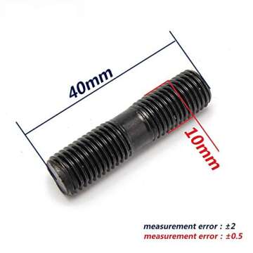 Turbo Stud & Lock Nut Kit M10 x 1.25 mm for Subaru TD04L, TD05H Turbo