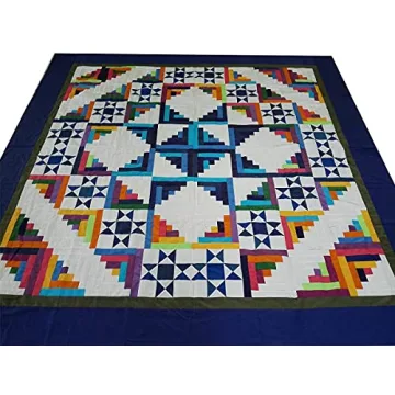 Multicolor Cotton Fabric Bundle Squares for Quilting