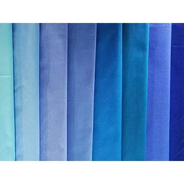 Multicolor Cotton Fabric Bundle Squares for Quilting