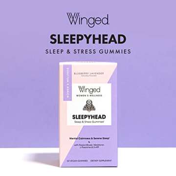 Winged Sleepyhead Gummies for Women - Relaxing Sleep Aid