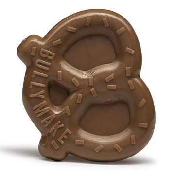BULLYMAKE Durable Nylon Pretzel Chew Toy for Dogs