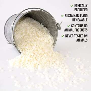 Premium Coconut Soy Wax Beads for DIY Candle Making