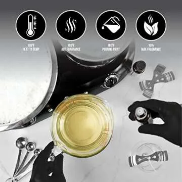 Premium Coconut Soy Wax Beads for DIY Candle Making