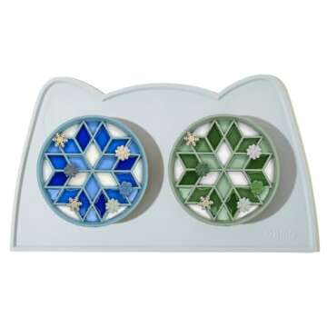 OHMO Safe Silicone Slow Feeder Dog Bowl for All Breeds