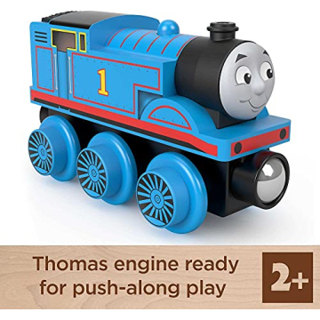 Thomas Push-Along Wooden Train for Toddlers & Preschool Kids