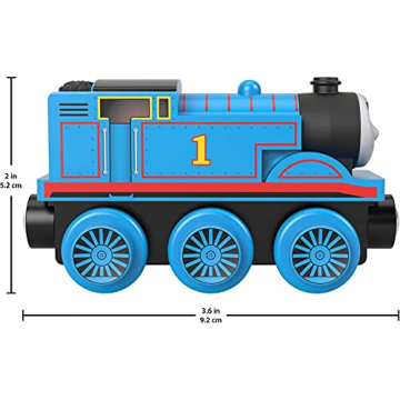 Thomas Push-Along Wooden Train for Toddlers & Preschool Kids