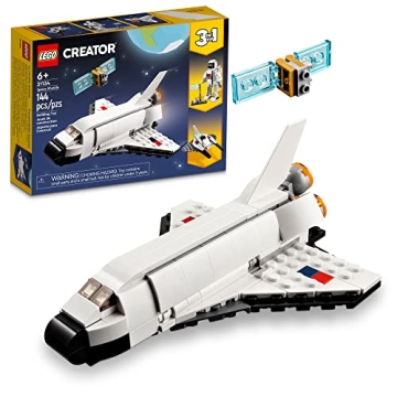 LEGO Creator 3 in 1 Space Shuttle Toy Building Set