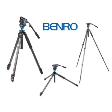 Benro A2573FS4 Single Leg Video Tripod Kit, Black