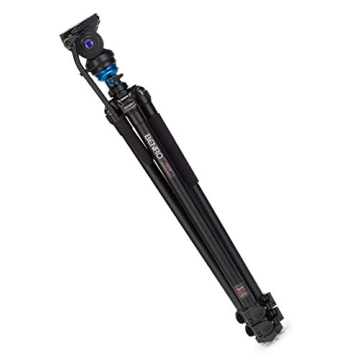 Benro A2573FS4 Single Leg Video Tripod Kit, Black