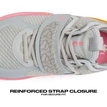 AND1 Gamma 4.0 SS Boys & Girls Basketball Shoes, Kids Youth Cool Basketball Sneakers with Strap - Silver Grey, 1 Little Kid