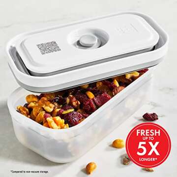 ZWILLING Fresh & Save 3-pc Assorted Sizes Food Storage Container, Meal Prep Container, BPA-Free