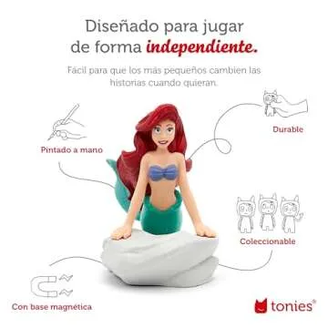 Tonies Ariel Audio Play Character from Disney's The Little Mermaid (Spanish)