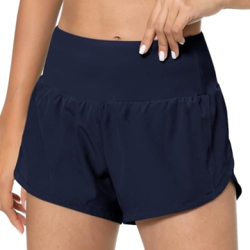 Comfortable High Waisted Athletic Shorts for Women