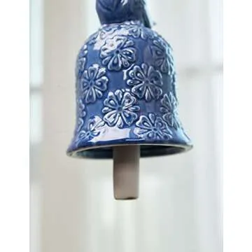 SEINHIJO Wind Chime Modern Sculpture Decor Garden Statue Ornament Home Gifts Animal Figurine Ceramic Arts Crafts 7.5inch