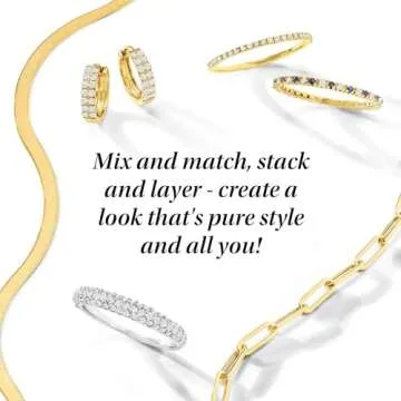 RS Pure Golden Single Ear Cuff - Effortless Elegance