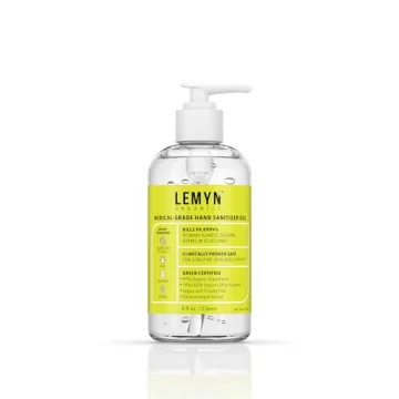 Lemyn Organics 97% Organic Hand Sanitizer Gel - 8 FL.OZ. with Pump