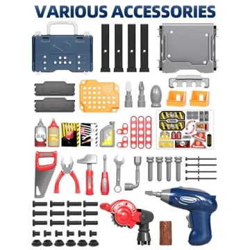 Deejoy Kids Tool Bench with Realistic Tools Ages 3-5