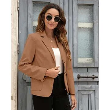 Stylish BZB Women's Casual Blazer for Work and Play