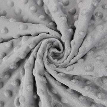 HOMRITAR Baby Blanket Soft Plush Minky for Babies