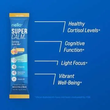 Nello SuperCalm Powdered Drink Mix - Relaxation and Focus Supplement