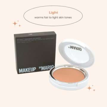 Makeup by Mario SoftSculpt Transforming Skin Enhancer - Light Warm Fair to Tones, 0.18 Ounce (Pack o...