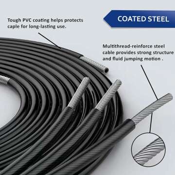 HUEY Speed Jump Rope - Adjustable & Durable for All