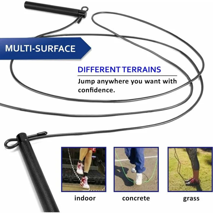 HUEY Speed Jump Rope - Adjustable & Durable for All