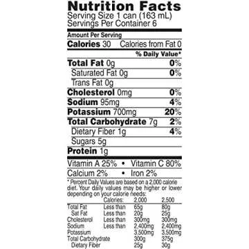 V8 Low Sodium Original 100% Vegetable Juice - 24 Cans